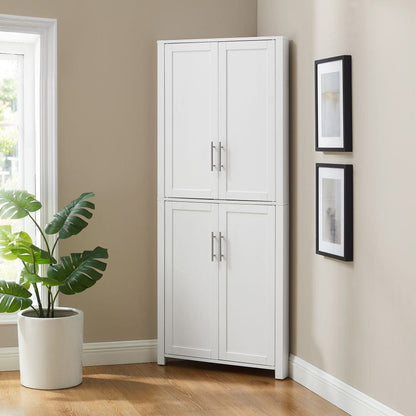 Crosley Furniture - Savannah Corner Pantry - CF3140-WH view 9