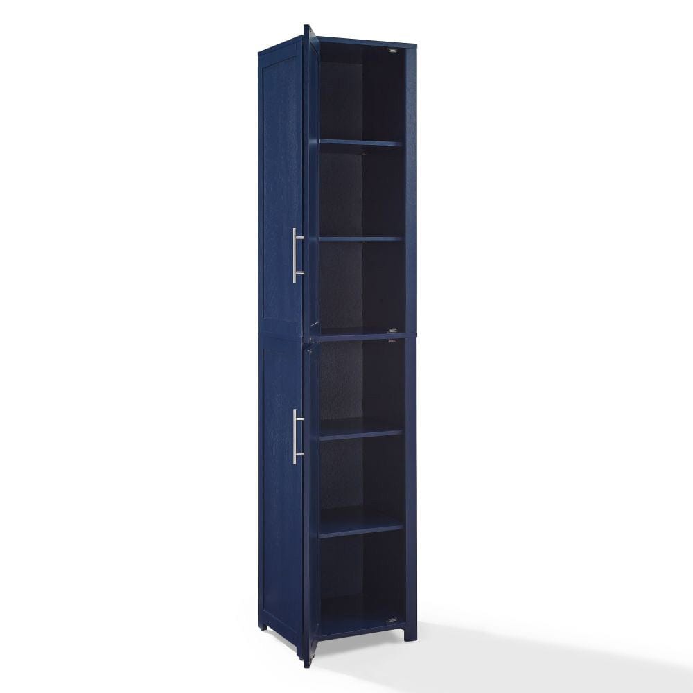 Crosley Furniture - Savannah Linen Storage Cabinet - CF7029-NV view 4