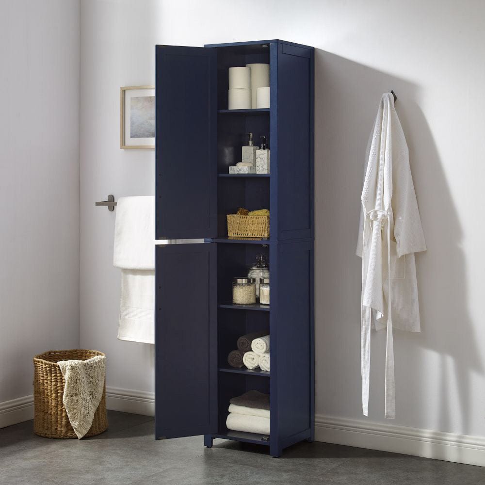 Crosley Furniture - Savannah Linen Storage Cabinet - CF7029-NV view 8