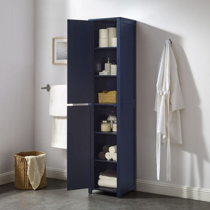 Crosley Furniture - Savannah Linen Storage Cabinet - CF7029-NV view 8