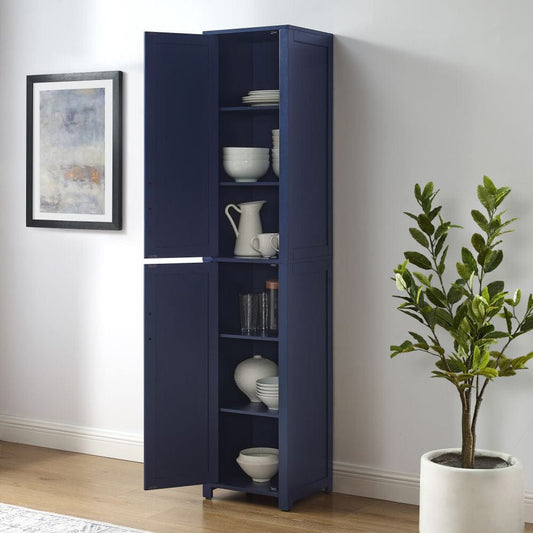 Crosley Furniture - Savannah Linen Storage Cabinet - CF7029-NV view 1