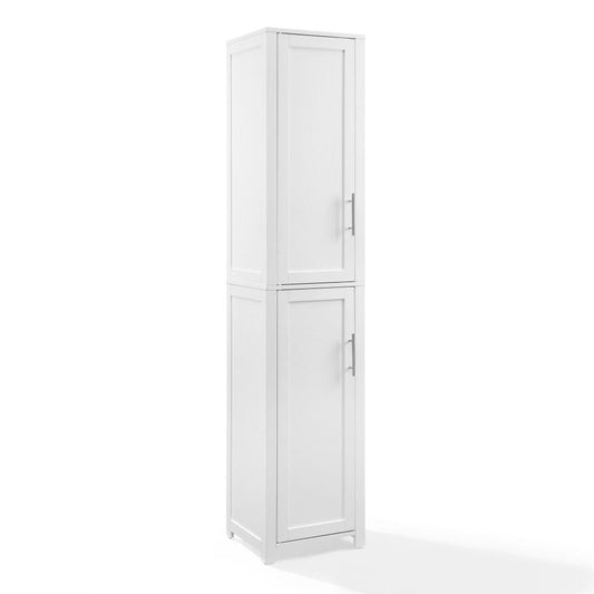 Crosley Furniture - Savannah Linen Storage Cabinet - CF7029-WH view 1