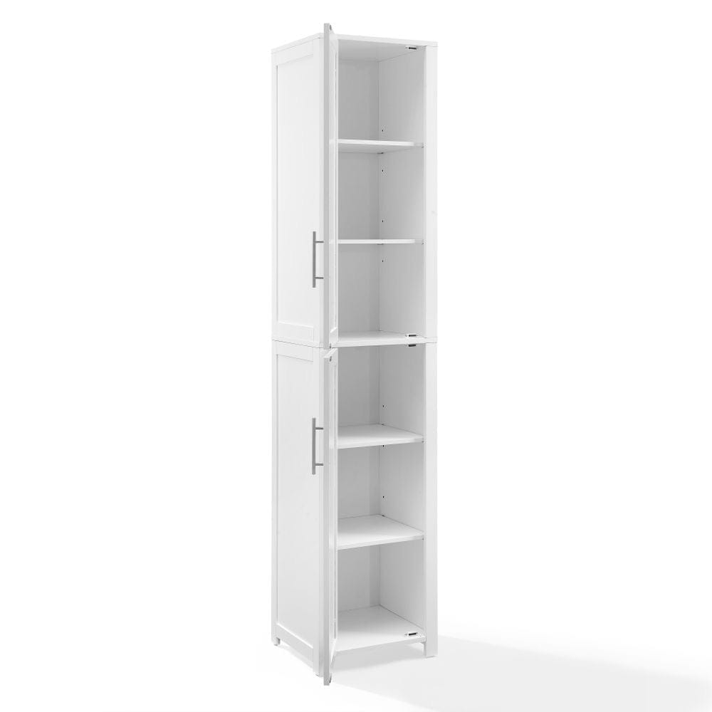 Crosley Furniture - Savannah Linen Storage Cabinet - CF7029-WH view 4