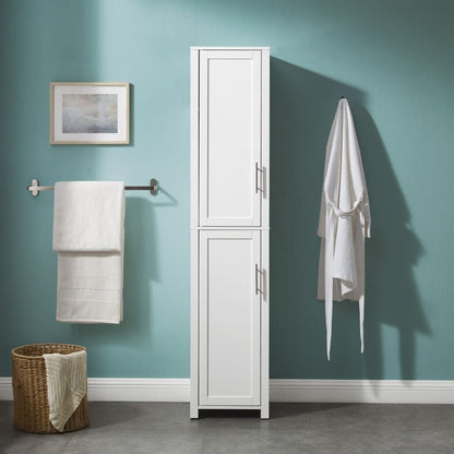 Crosley Furniture - Savannah Linen Storage Cabinet - CF7029-WH view 7