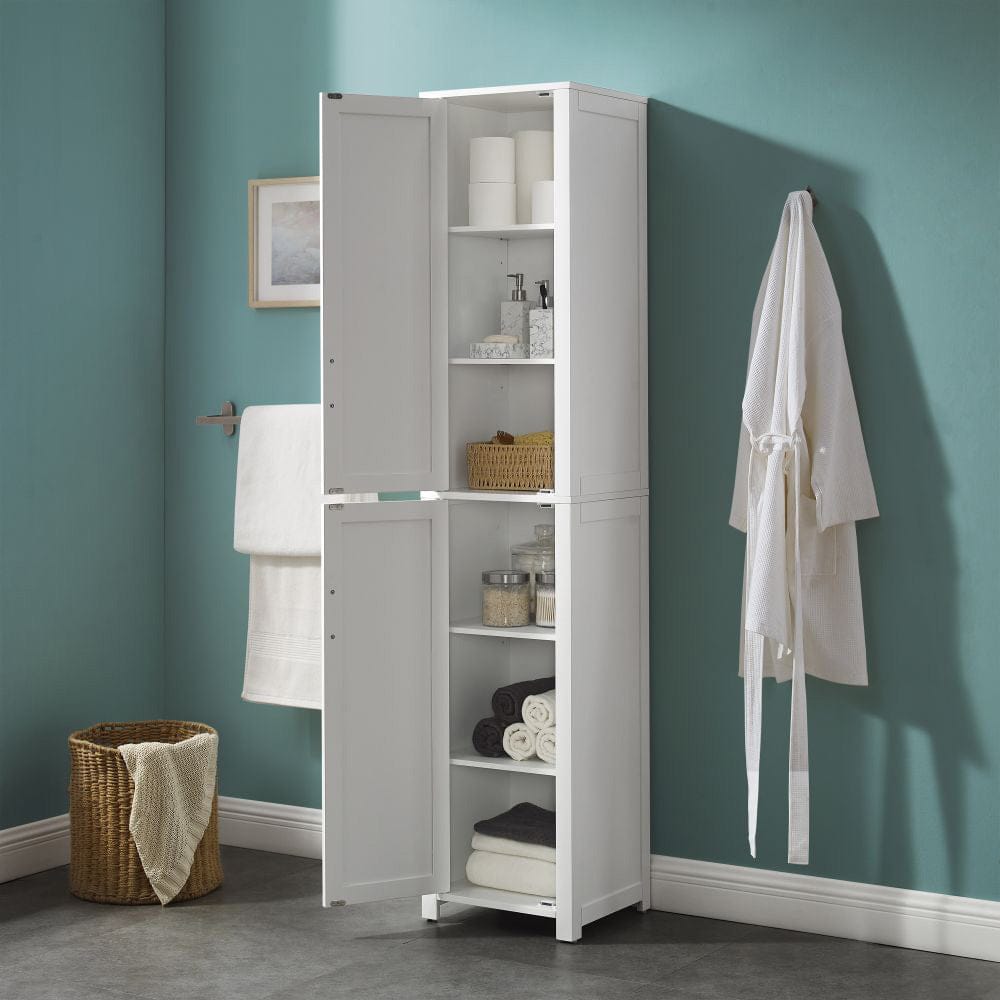Crosley Furniture - Savannah Linen Storage Cabinet - CF7029-WH view 8