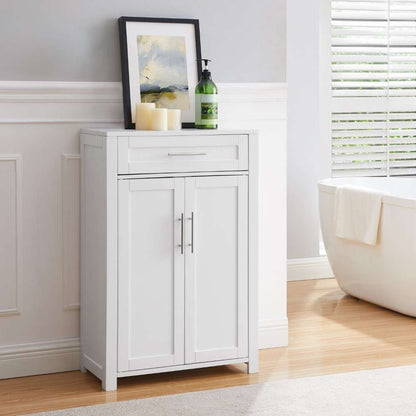 Crosley Furniture - Savannah Storage Cabinet White - CF3116-WH veiw 4