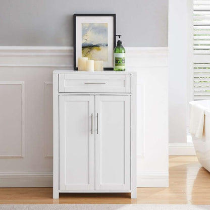 Crosley Furniture - Savannah Storage Cabinet White - CF3116-WH veiw 6