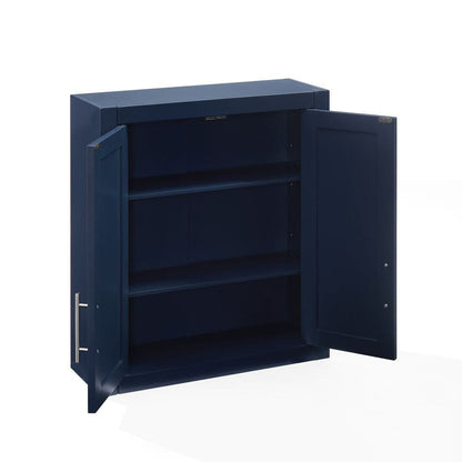Crosley Furniture - Savannah Wall Storage Cabinet - CF7027-NV view 3