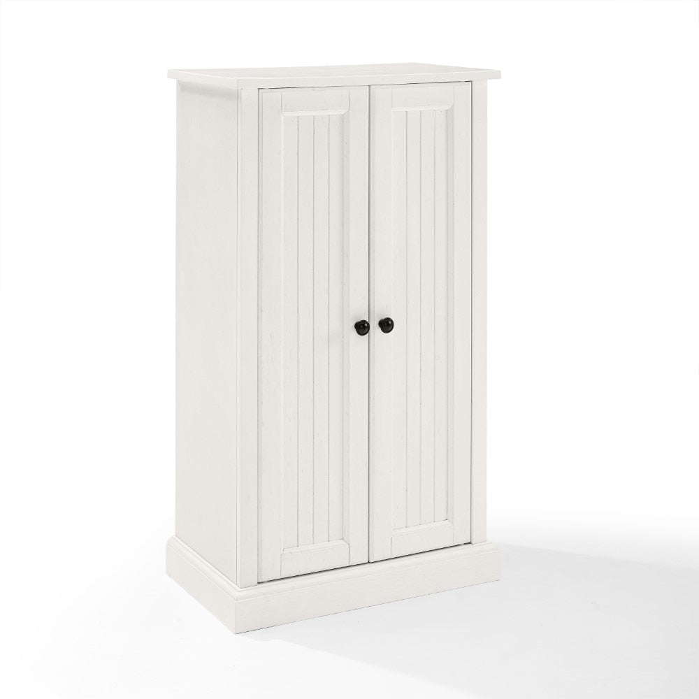 Crosley Furniture - Seaside Accent Cabinet White - CF3106-WH veiw 1