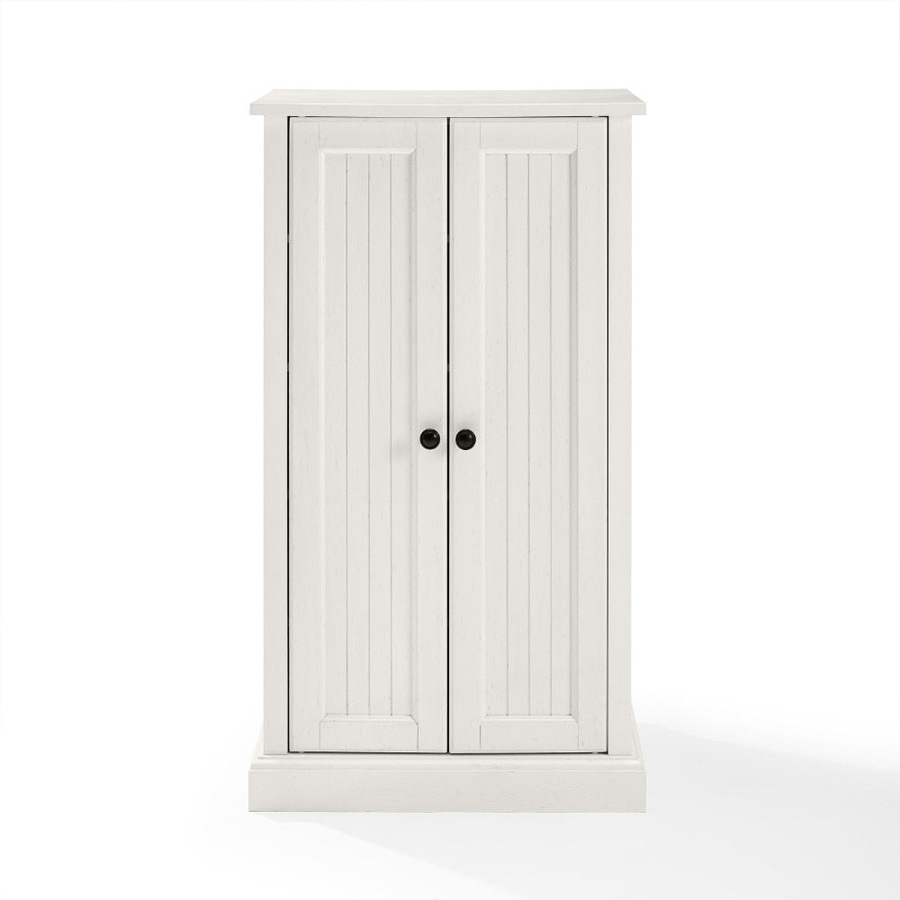 Crosley Furniture - Seaside Accent Cabinet White - CF3106-WH veiw 2