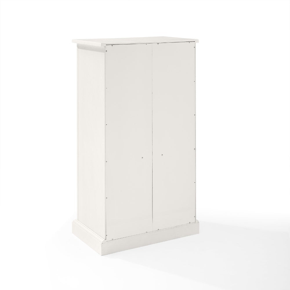 Crosley Furniture - Seaside Accent Cabinet White - CF3106-WH veiw 3