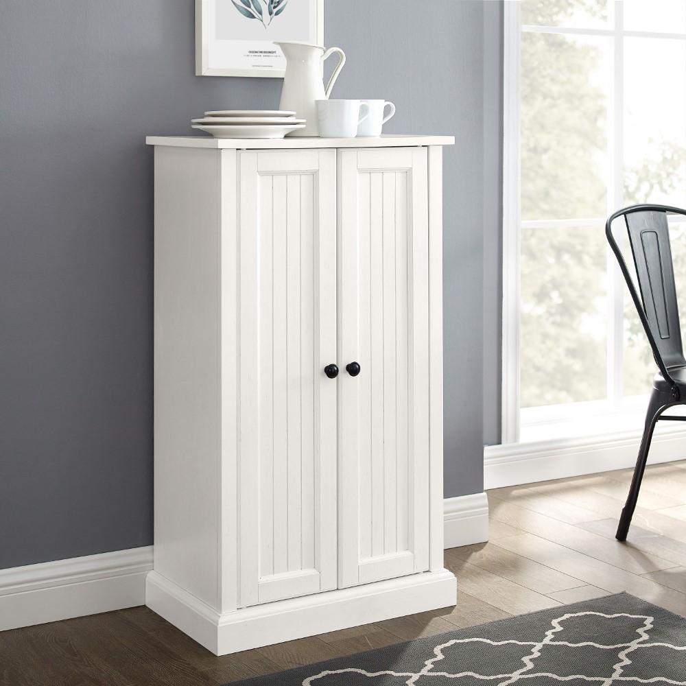 Crosley Furniture - Seaside Accent Cabinet White - CF3106-WH veiw 7
