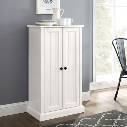 Crosley Furniture - Seaside Accent Cabinet White - CF3106-WH veiw 7