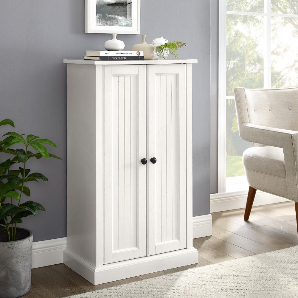 Crosley Furniture - Seaside Accent Cabinet White - CF3106-WH veiw 9