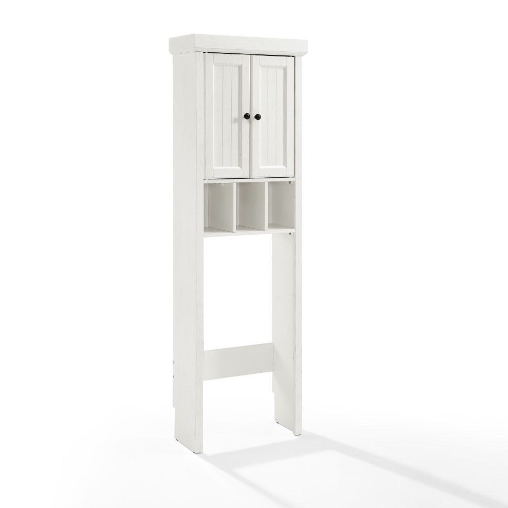 Crosley Furniture - Seaside Space Saver Distressed White - CF7018-WH veiw 2