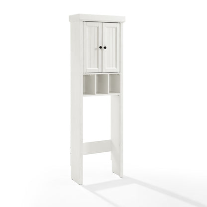 Crosley Furniture - Seaside Space Saver Distressed White - CF7018-WH veiw 2