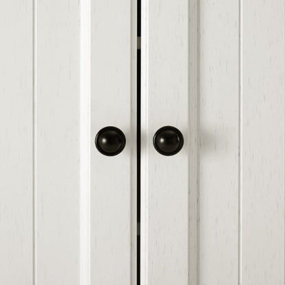 Crosley Furniture - Seaside Wall Cabinet Distressed White - CF7020-WH veiw 5