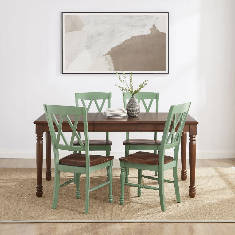 Crosley Furniture - Shelby 5-Piece Dining Table Set For 4 - Table & 4 Chairs - KF20003-TL view 7