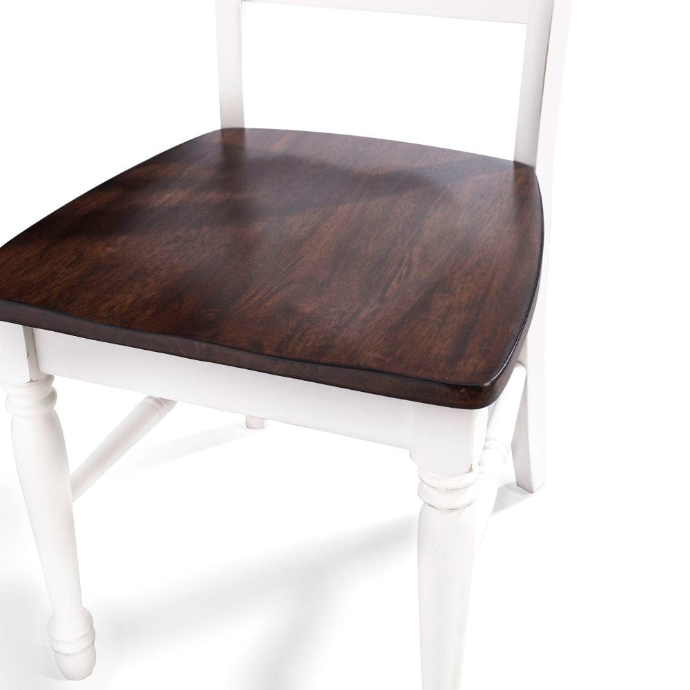 Crosley Furniture - Shelby 5-Piece Dining Table Set For 4 - Table & 4 Chairs - KF20003WH-CH view 3