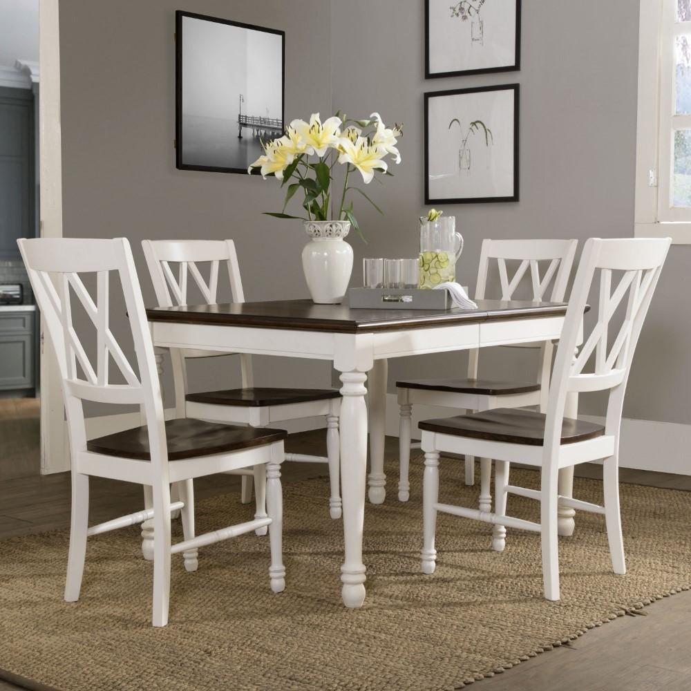 Crosley Furniture - Shelby 5Pc Dining Set - KF20003-WH veiw 1