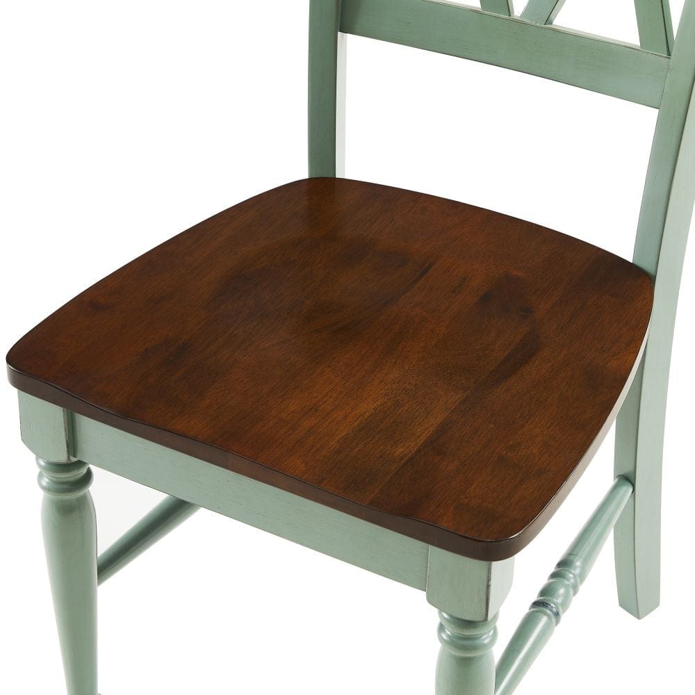 Crosley Furniture - Shelby 7-Piece Dining Table Set For 6 - Table & 6 Chairs - KF20001-TL view 2