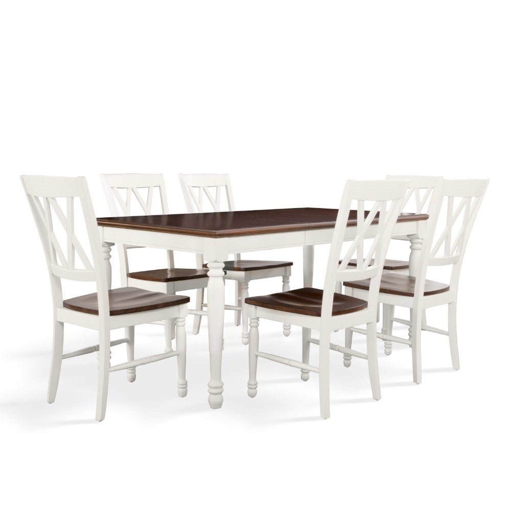 Crosley Furniture - Shelby 7Pc Dining Set - KF20001-WH view 1