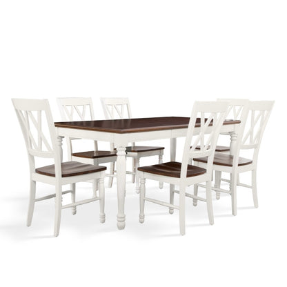Crosley Furniture - Shelby 7Pc Dining Set - KF20001-WH view 1