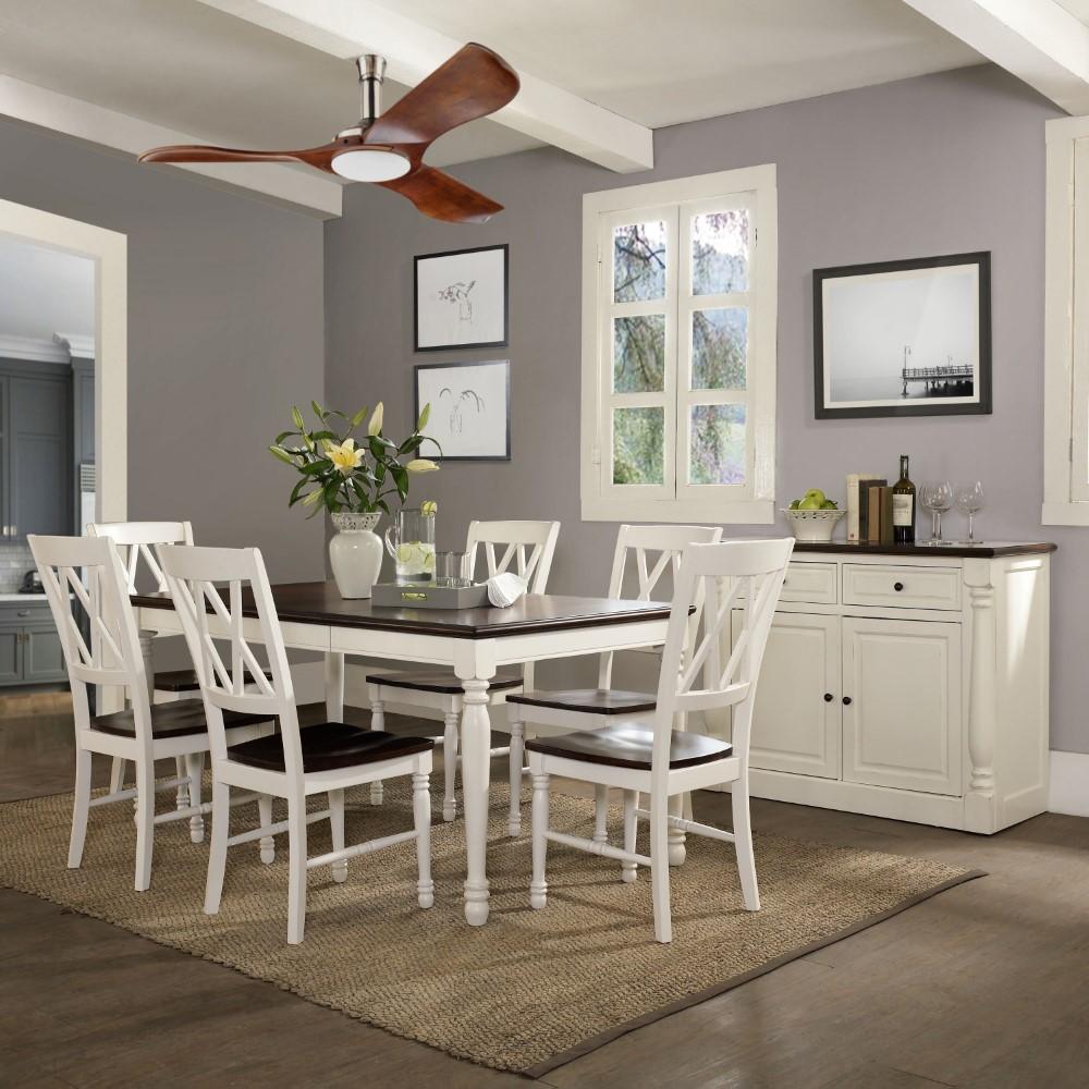 Crosley Furniture - Shelby 7Pc Dining Set - KF20001-WH veiw 3