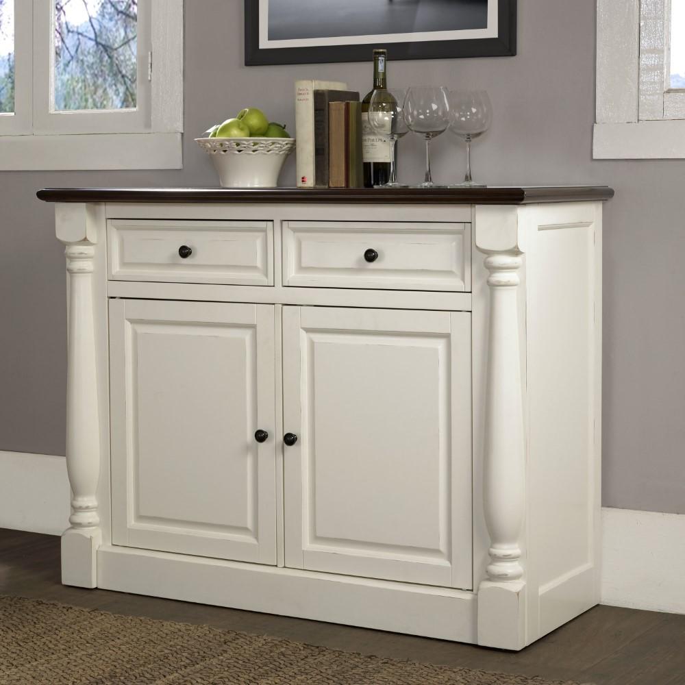 Crosley Furniture - Shelby Buffet in White Finish - CF4206-WH veiw 2