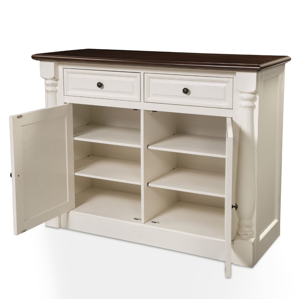 Crosley Furniture - Shelby Buffet in White Finish - CF4206-WH veiw 4