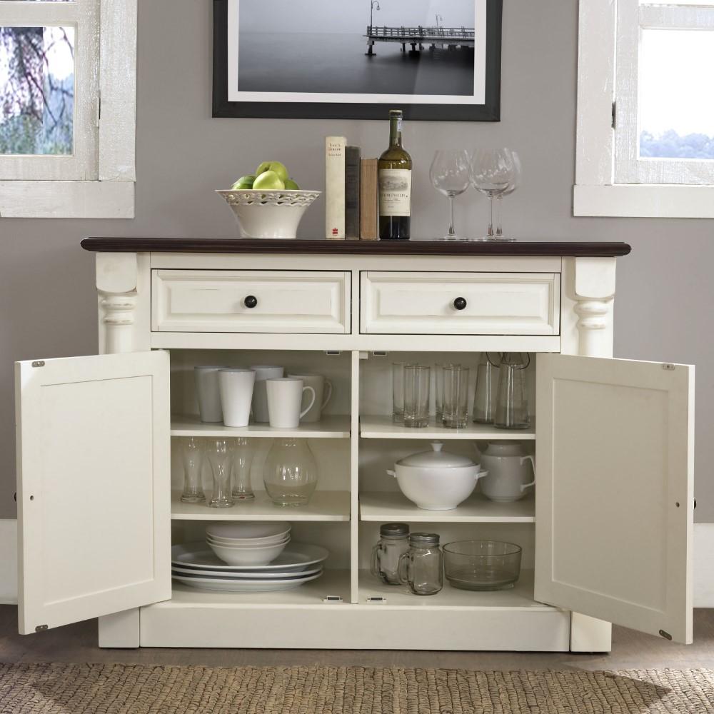 Crosley Furniture - Shelby Buffet in White Finish - CF4206-WH veiw 9