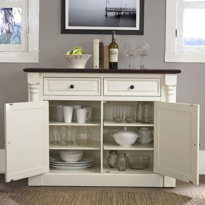 Crosley Furniture - Shelby Buffet in White Finish - CF4206-WH veiw 9