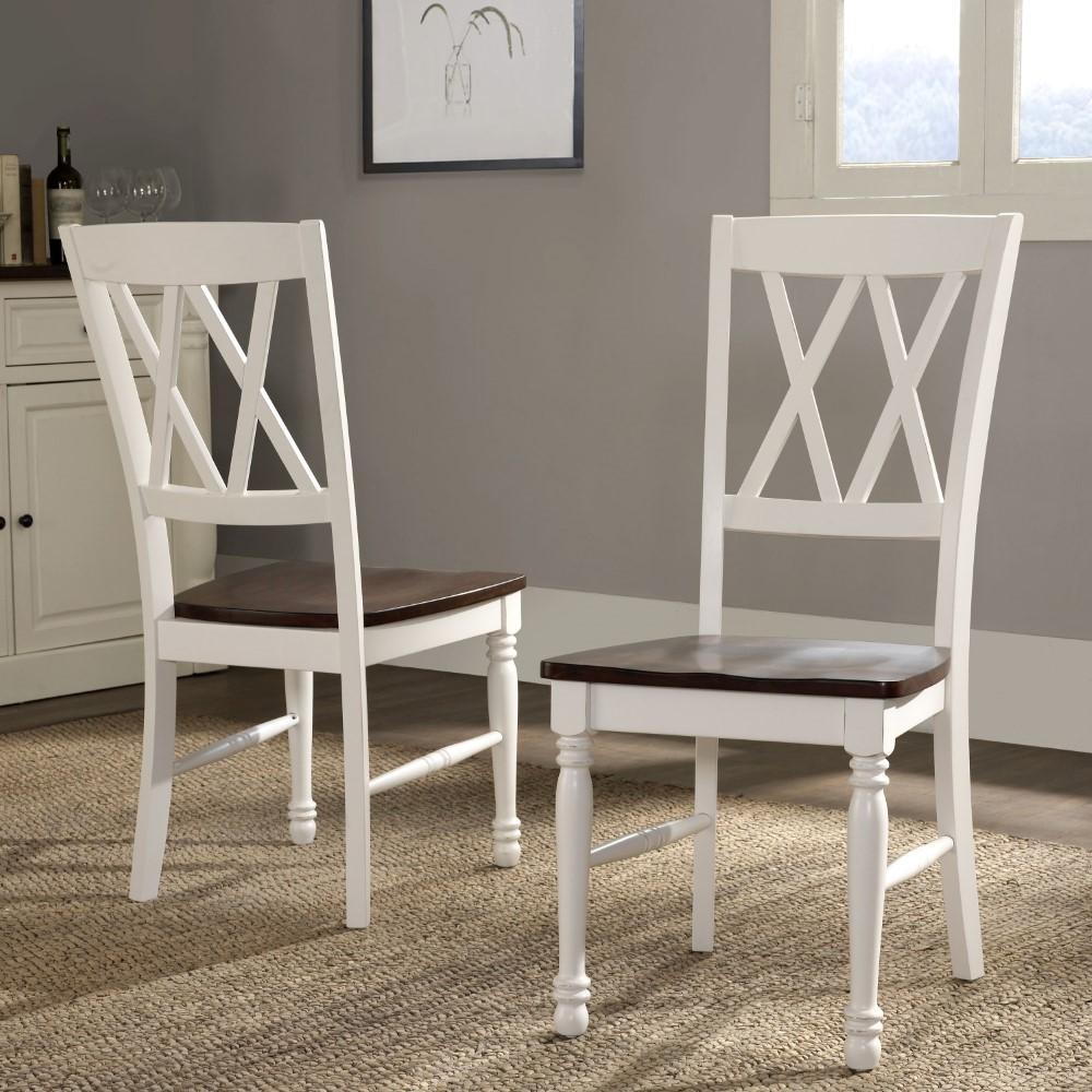 Crosley Furniture - Shelby Dining Chair (Set of 2) - CF501018-WH veiw 2