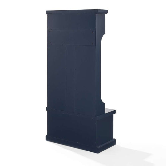 Crosley Furniture - Shoreline Hall Tree Navy - CF6030-NV veiw 2