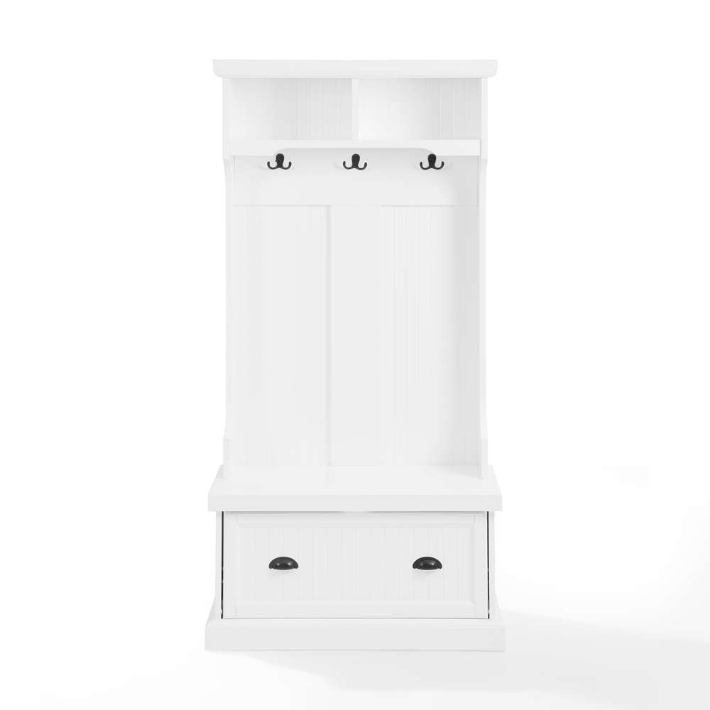 Crosley Furniture - Shoreline Hall Tree White - CF6030-WH veiw 5