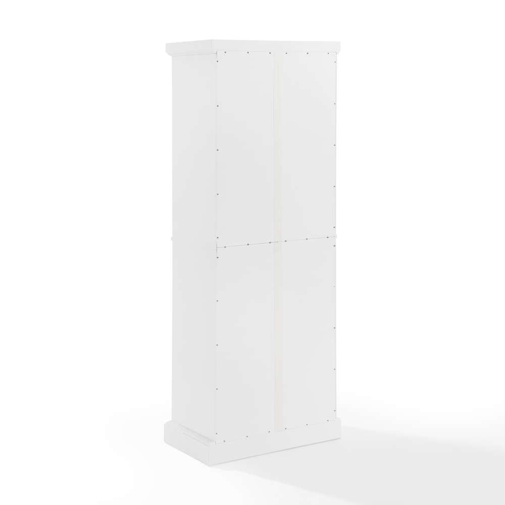 Crosley Furniture - Shoreline Pantry White - CF3114-WH veiw 4