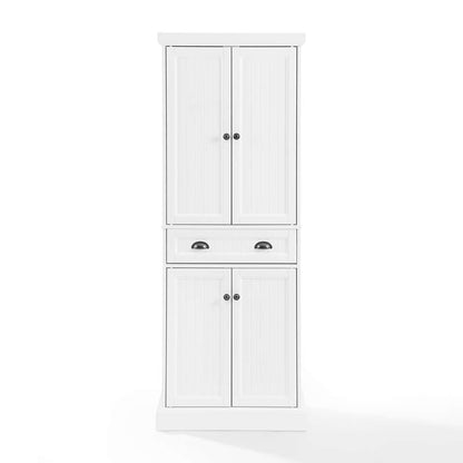 Crosley Furniture - Shoreline Pantry White - CF3114-WH veiw 5