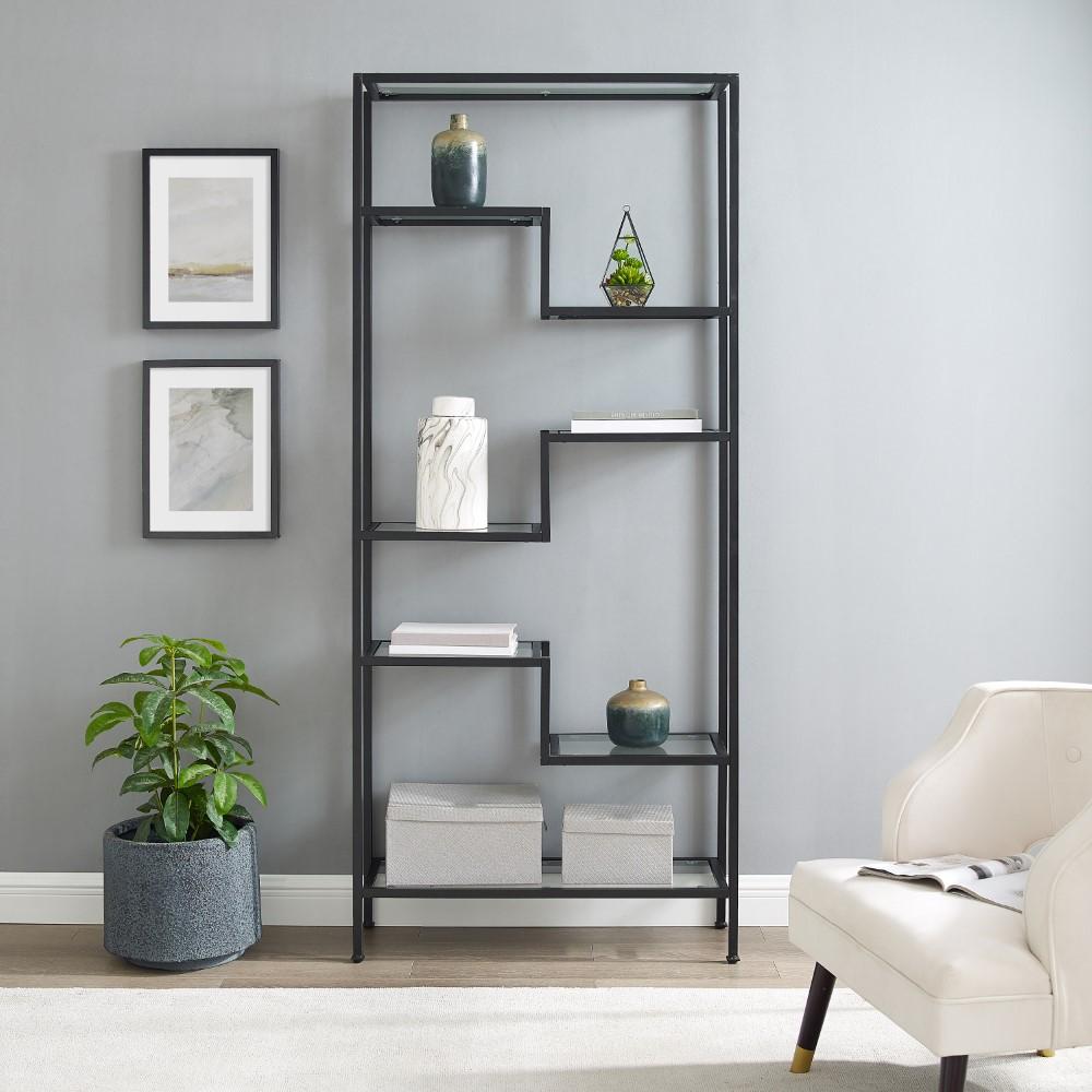 Crosley Furniture - Sloane Etagere Matte Black - CF1113-MB view 5