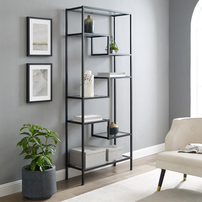 Crosley Furniture - Sloane Etagere Matte Black - CF1113-MB view 6