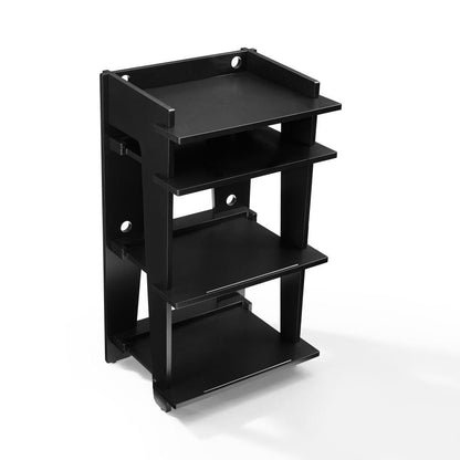 Crosley Furniture - Soho Record Player Stand With Vinyl Storage - CF1112-BK view 1