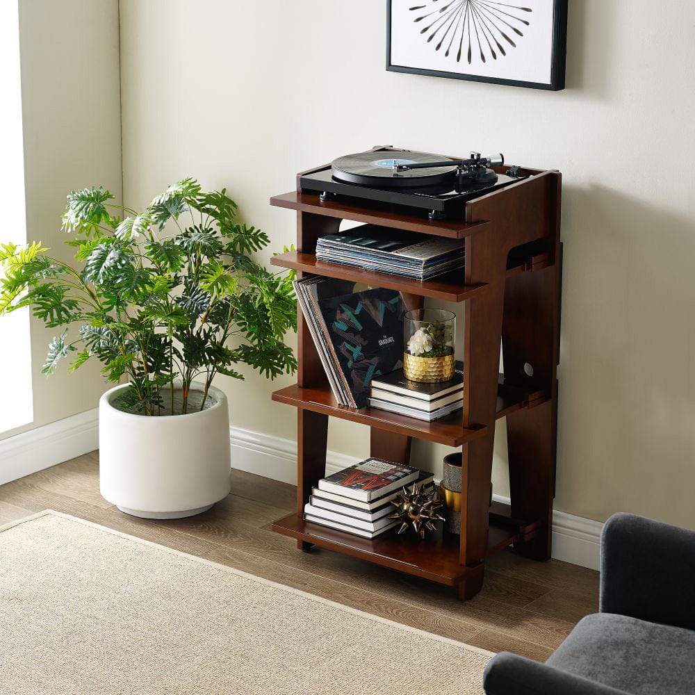 Crosley Furniture - Soho Record Player Stand With Vinyl Storage - CF1112-MA view 5