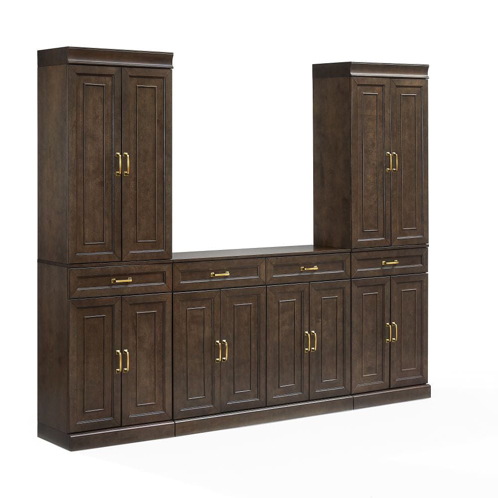 Crosley Furniture - Stanton 3-Piece Sideboard And Pantry Set - Sideboard & 2 Pantries - KF33035CO view 1