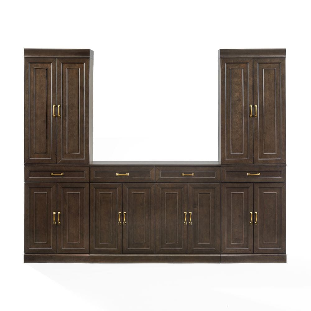 Crosley Furniture - Stanton 3-Piece Sideboard And Pantry Set - Sideboard & 2 Pantries - KF33035CO view 2