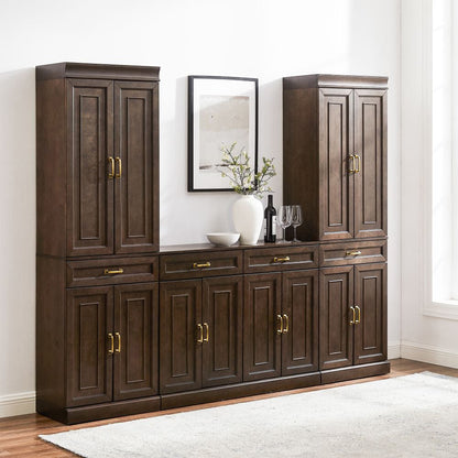 Crosley Furniture - Stanton 3-Piece Sideboard And Pantry Set - Sideboard & 2 Pantries - KF33035CO view 6