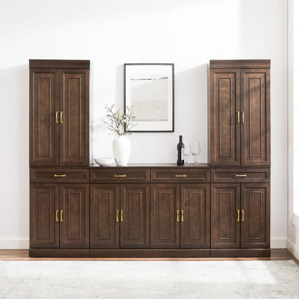 Crosley Furniture - Stanton 3-Piece Sideboard And Pantry Set - Sideboard & 2 Pantries - KF33035CO view 7