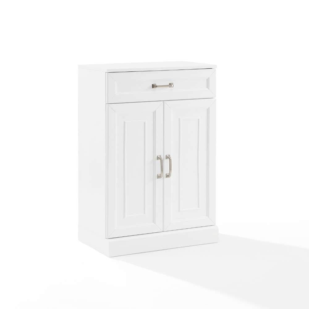 Crosley Furniture - Stanton Storage Cabinet White - CF3121-WH veiw 1