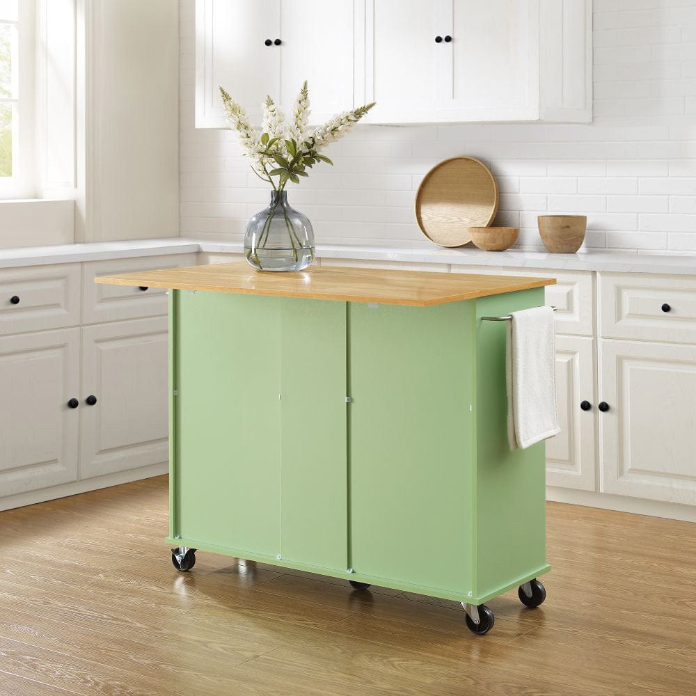 Crosley Furniture - Stella Kitchen Cart - CF3046NA-MN view 8