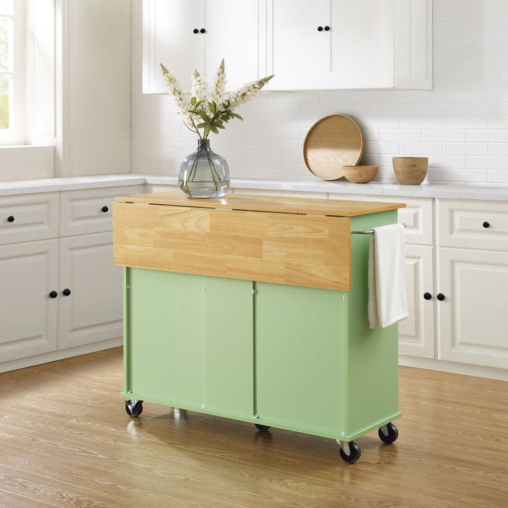 Crosley Furniture - Stella Kitchen Cart - CF3046NA-MN view 9