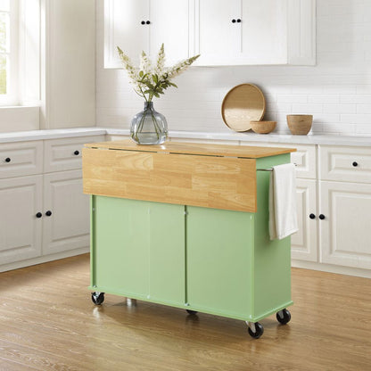 Crosley Furniture - Stella Kitchen Cart - CF3046NA-MN view 9