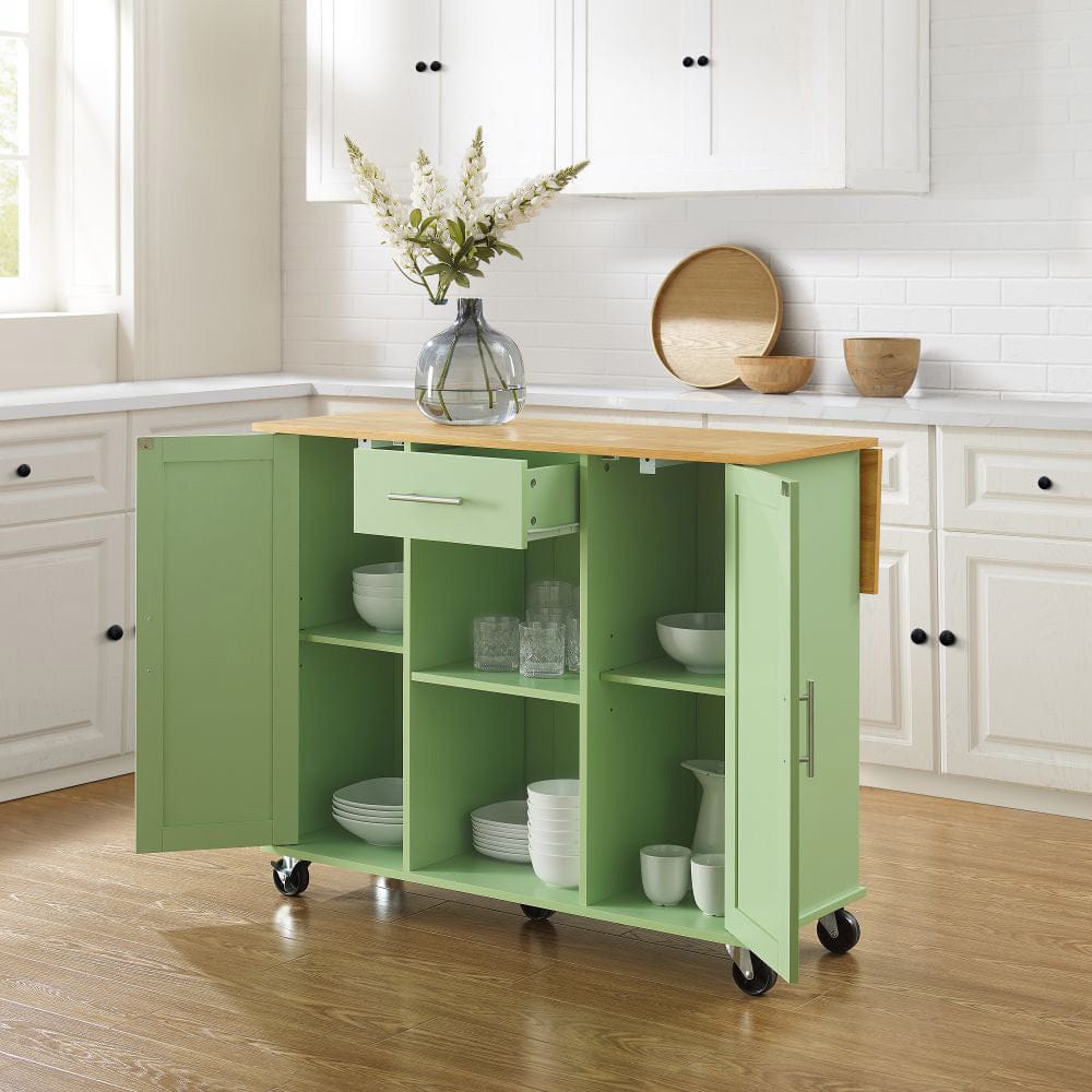 Crosley Furniture - Stella Kitchen Cart - CF3046NA-MN view 0